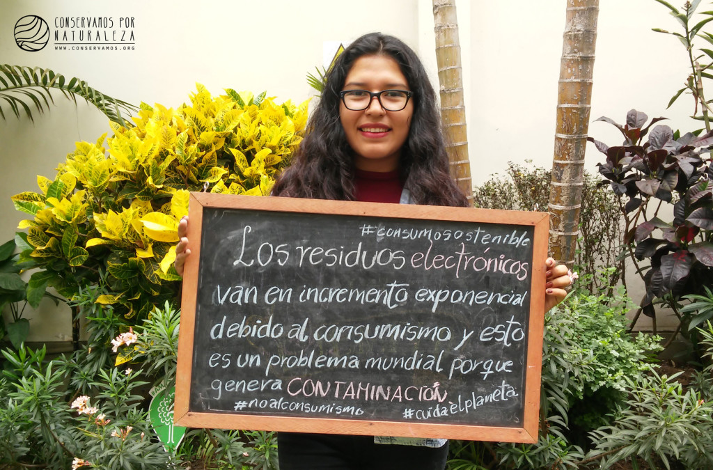"Los residuos electrónicos van en incremento exponencial debido al consumismo y esto es un problema mundial porque genera contaminación"