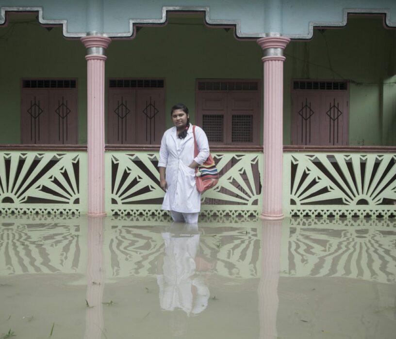 El fotógrafo bagladesí Jashim Salam documenta la crisis climática en su país. Foto: Jashim Salam 